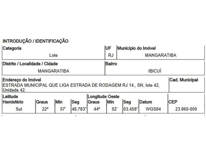 Terreno em Venda Direta