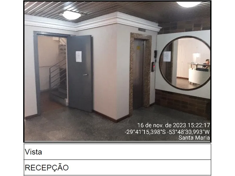 Sala em leilão
