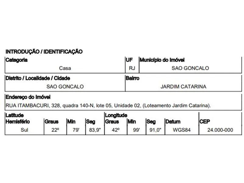 Casa em leilão