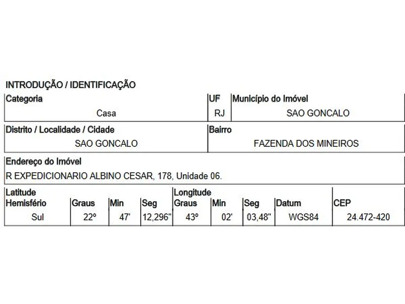 Casa em leilão