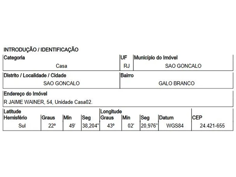 Casa em leilão