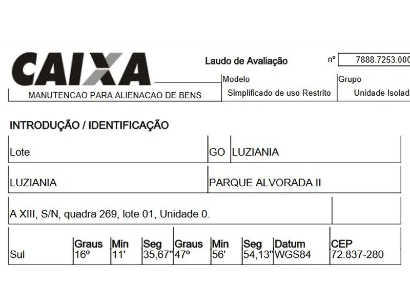 Terreno em Venda Direta