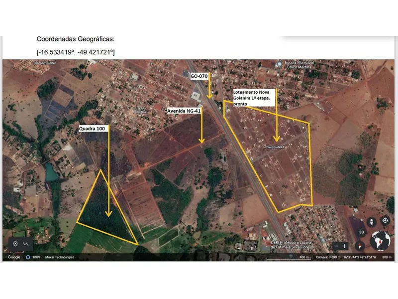 Gleba Urbana em Leilão Extrajudicial