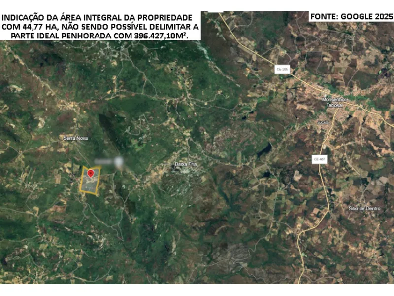 Terreno em leilão