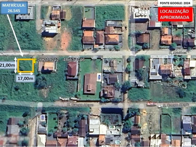 Terreno em Leilão Judicial