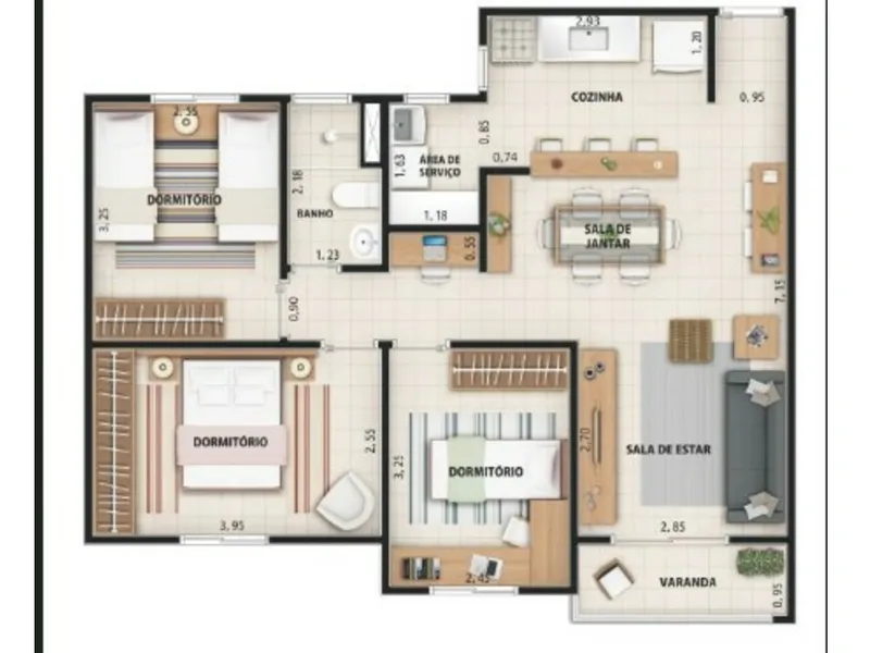 Apartamento em leilão