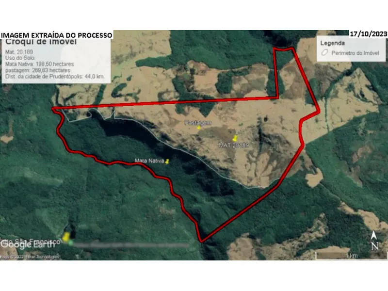 Imóvel rural em leilão