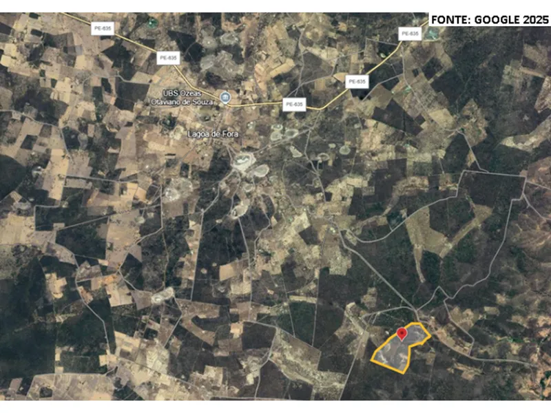 Imóvel rural em leilão