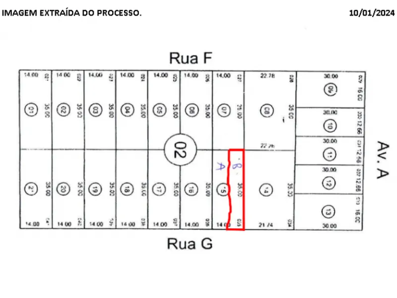 Terreno em Leilão Judicial