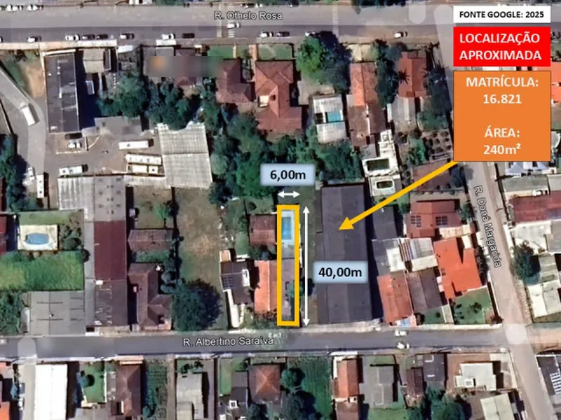 Terreno em Leilão Judicial