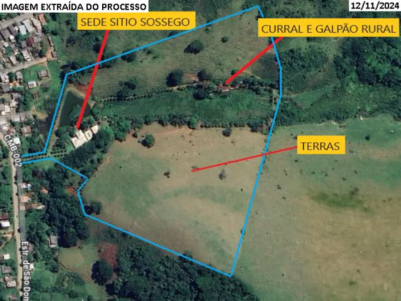 Imóvel rural em leilão