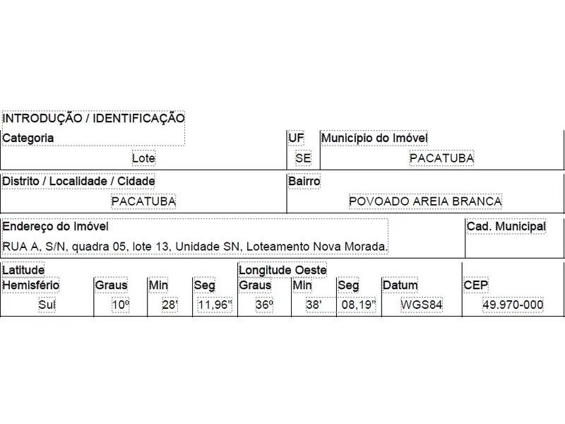 Terreno em Leilão Extrajudicial
