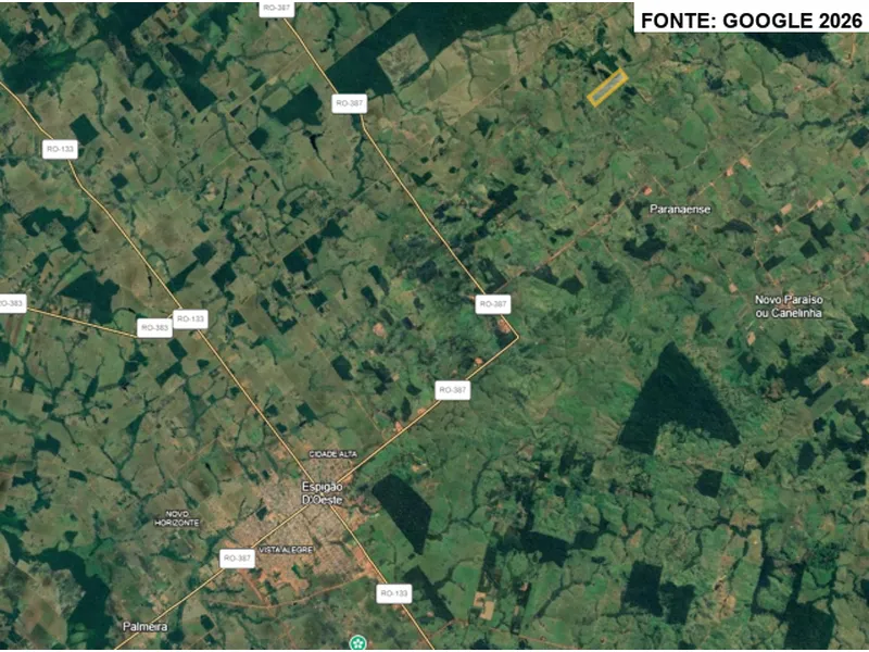 Imóvel rural em leilão