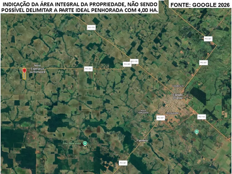 Imóvel rural em leilão