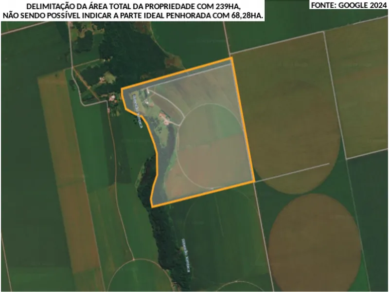 Imóvel rural em leilão