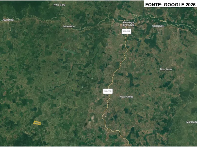 Imóvel rural em leilão