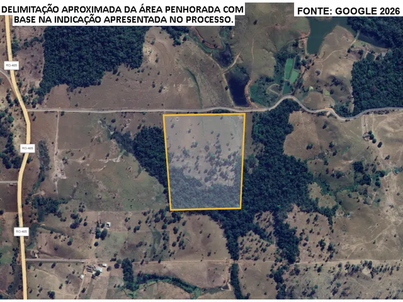 Imóvel rural em leilão