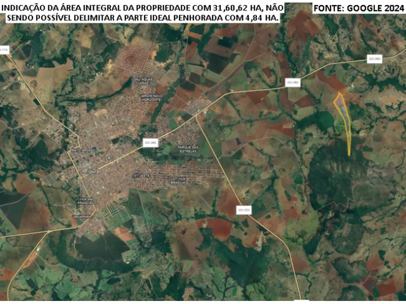 Imóvel rural em leilão