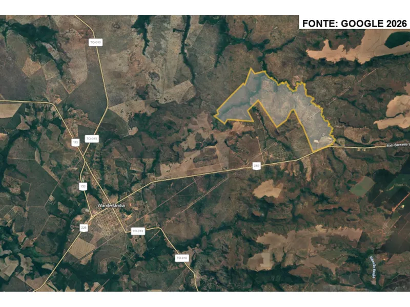 Imóvel rural em leilão