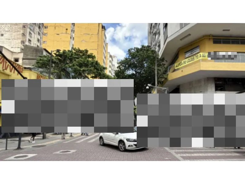 Sala em leilão