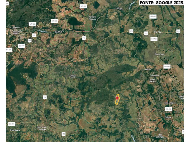 Imóvel rural em leilão