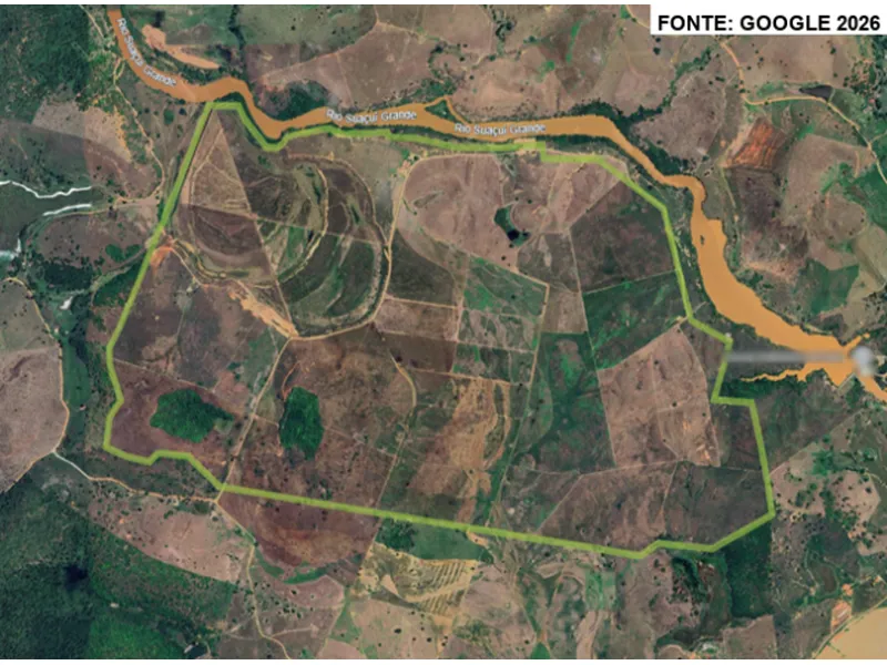 Imóvel rural em leilão
