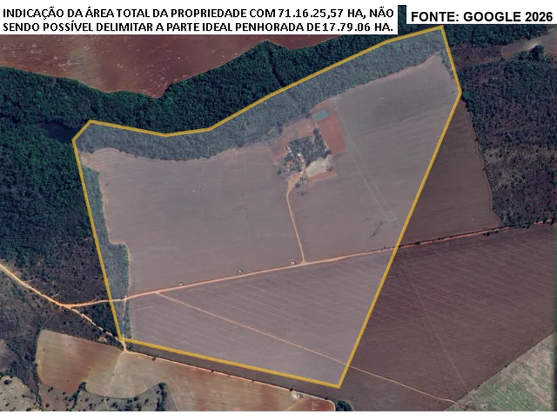 Imóvel rural em leilão