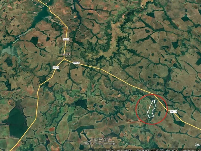 Imóvel rural em leilão