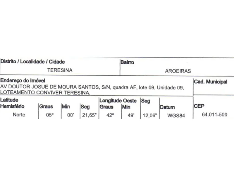 Terreno em Venda Direta
