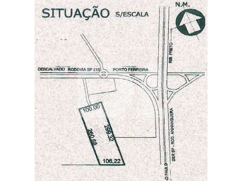 Terreno em leilão