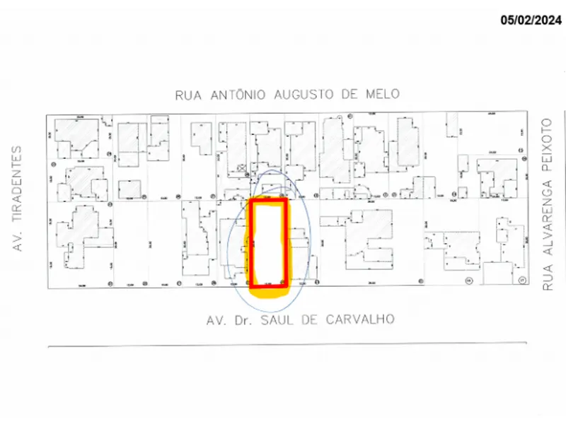 Terreno em leilão