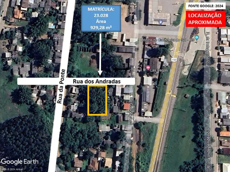 Terreno em leilão