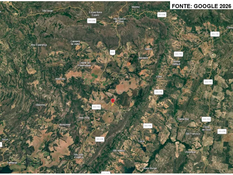 Imóvel rural em leilão