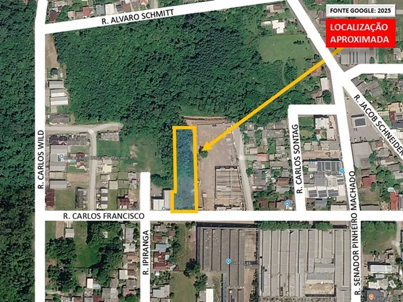 Terreno em leilão