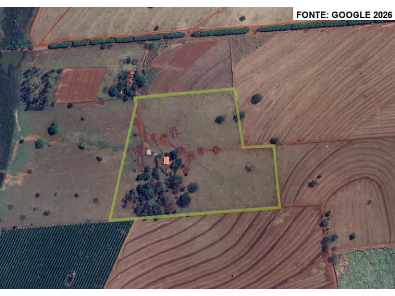 Imóvel rural em leilão