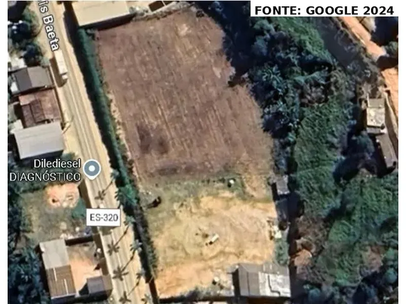 Terreno em leilão