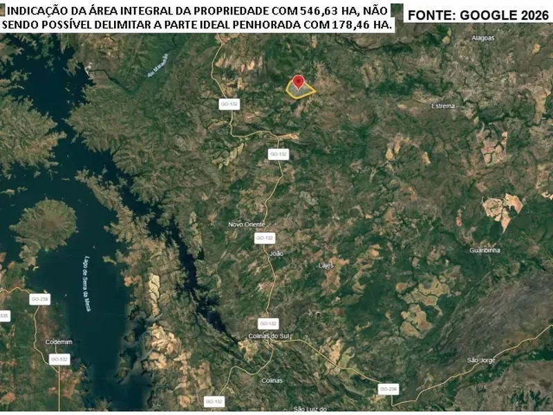Imóvel rural em leilão