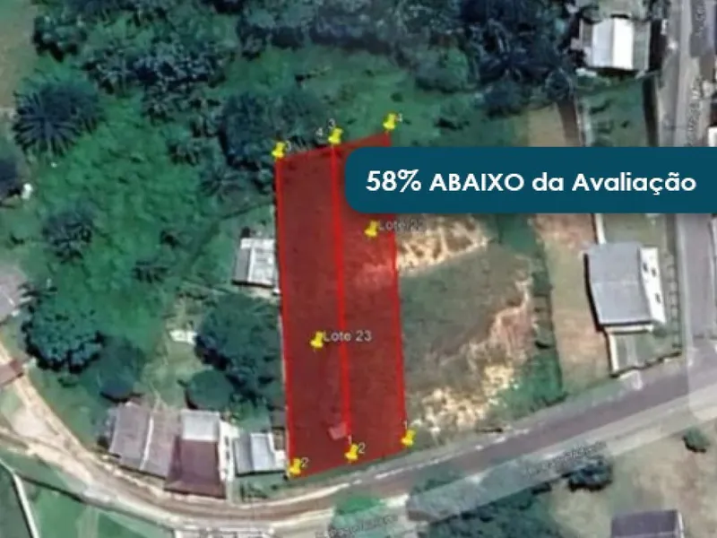 Terreno em Leilão Extrajudicial