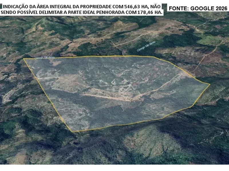 Imóvel rural em leilão