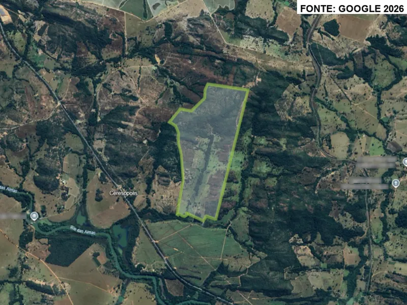 Imóvel rural em leilão