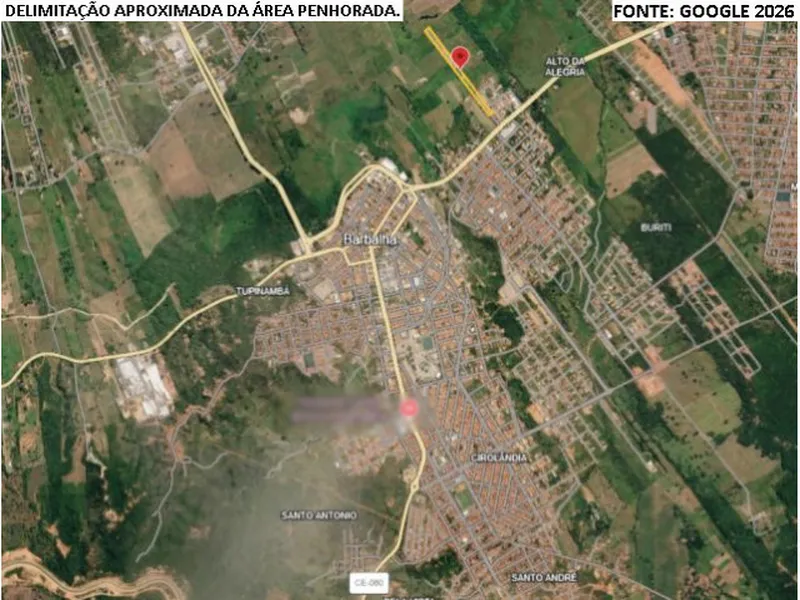 Terreno em leilão