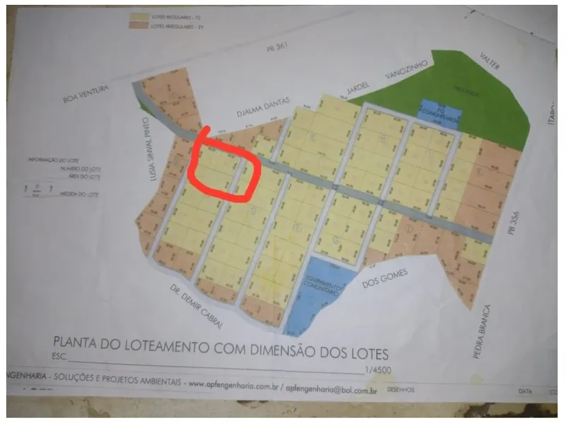 Terreno em Leilão Extrajudicial