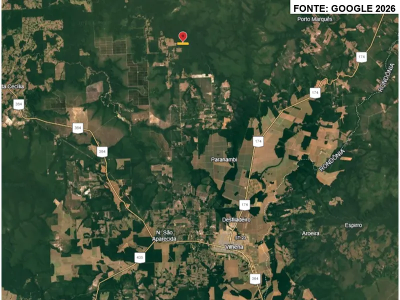 Imóvel rural em leilão