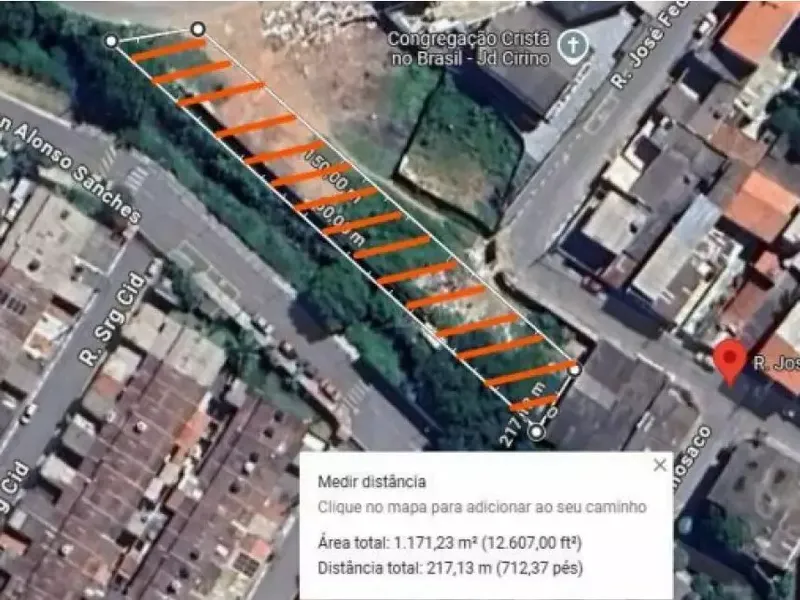 Terreno em leilão