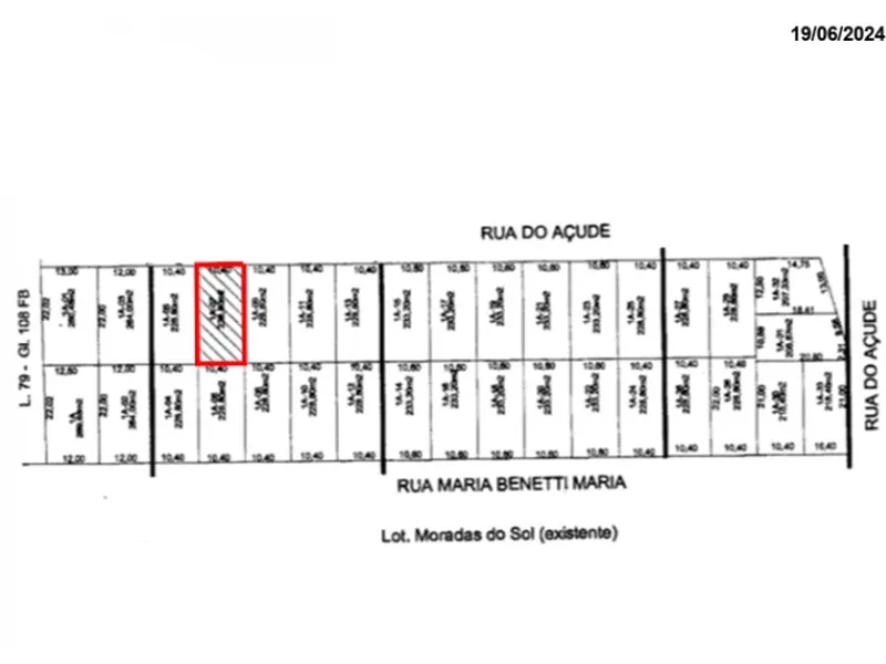 Terreno em leilão
