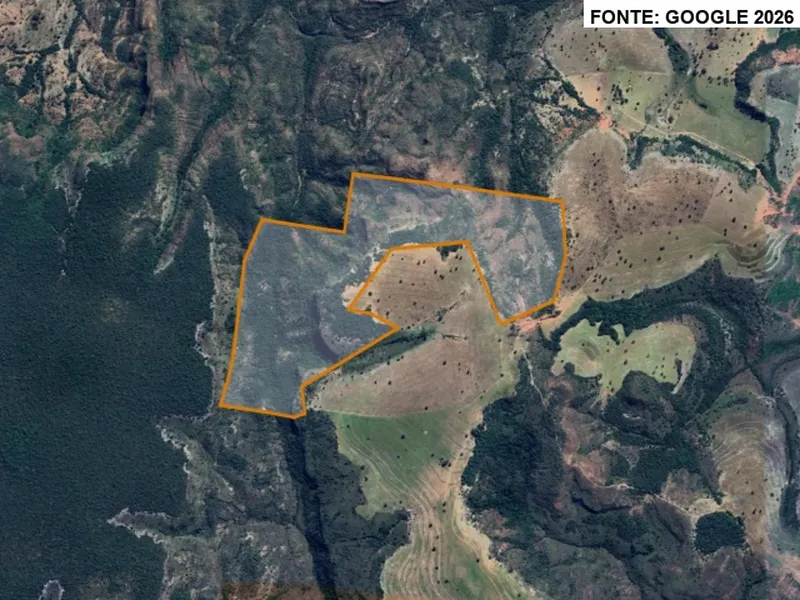 Imóvel rural em leilão