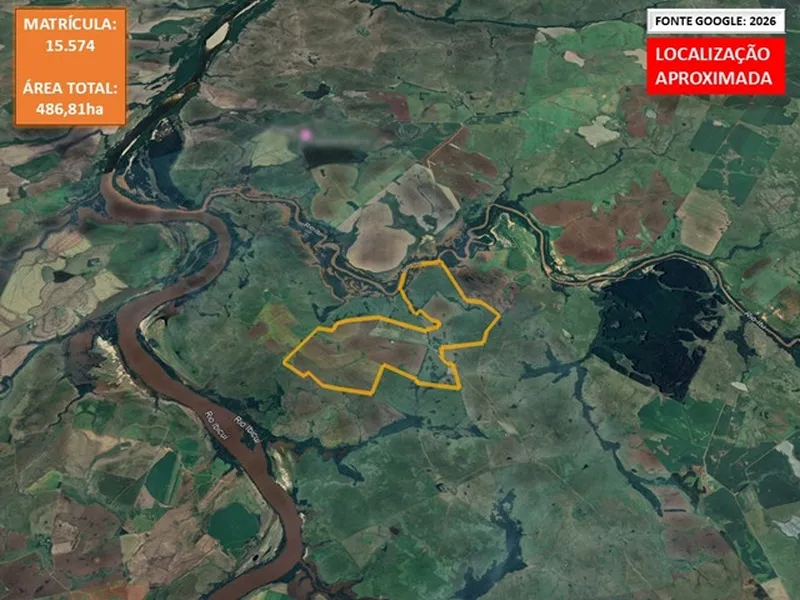 Imóvel rural em leilão