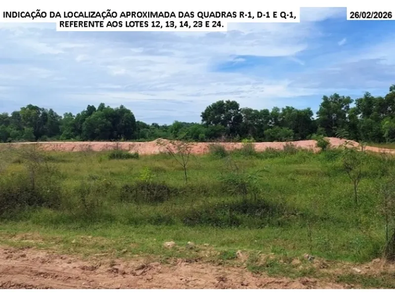 Terreno em leilão