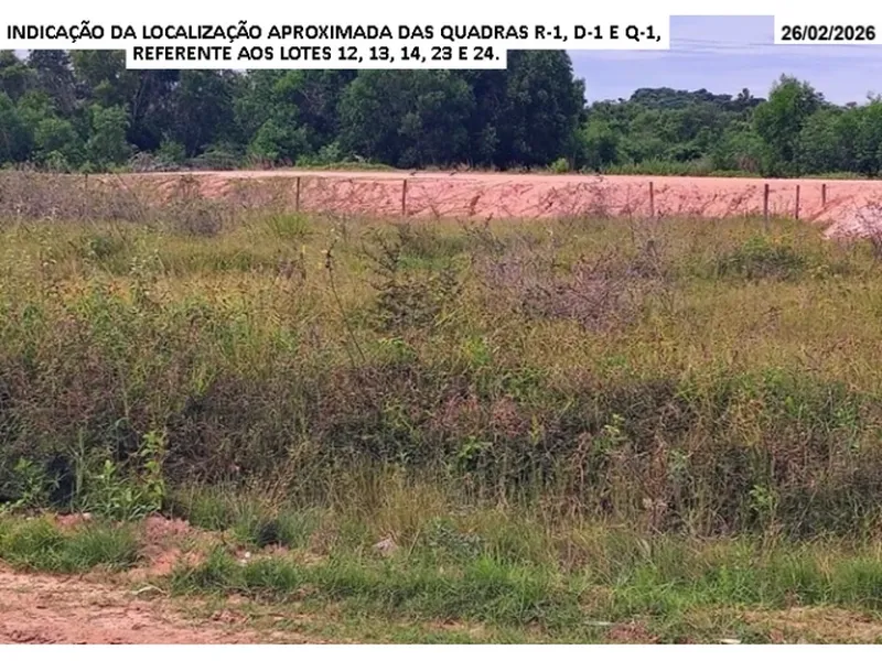 Terreno em leilão