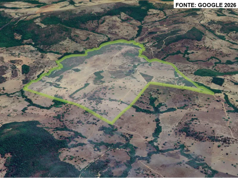Imóvel rural em leilão